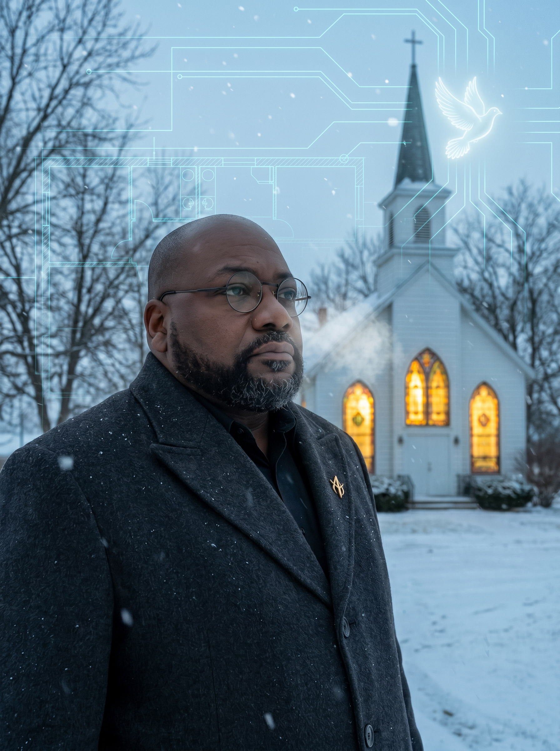 WINTER CHAPEL · STAINED GLASS